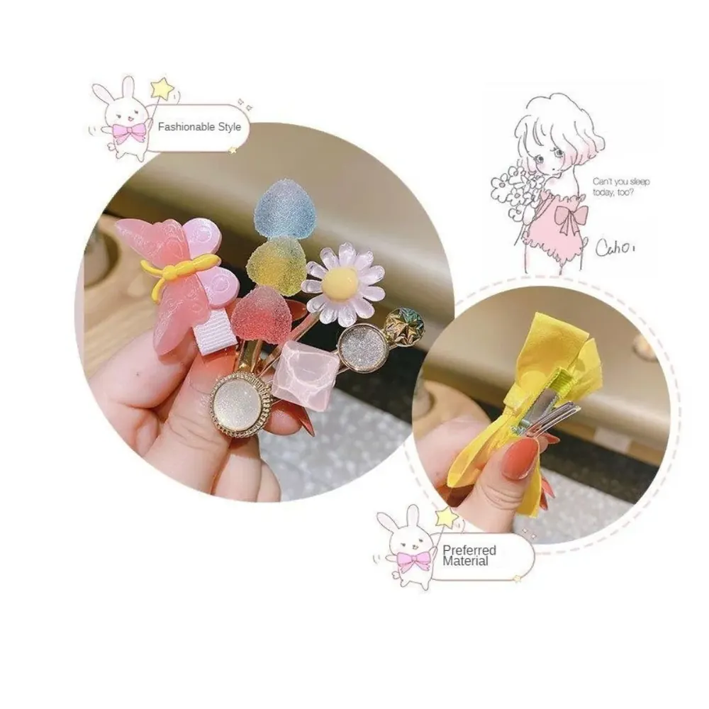 Pastel 27-piece hair clip set, product view 4 of 5